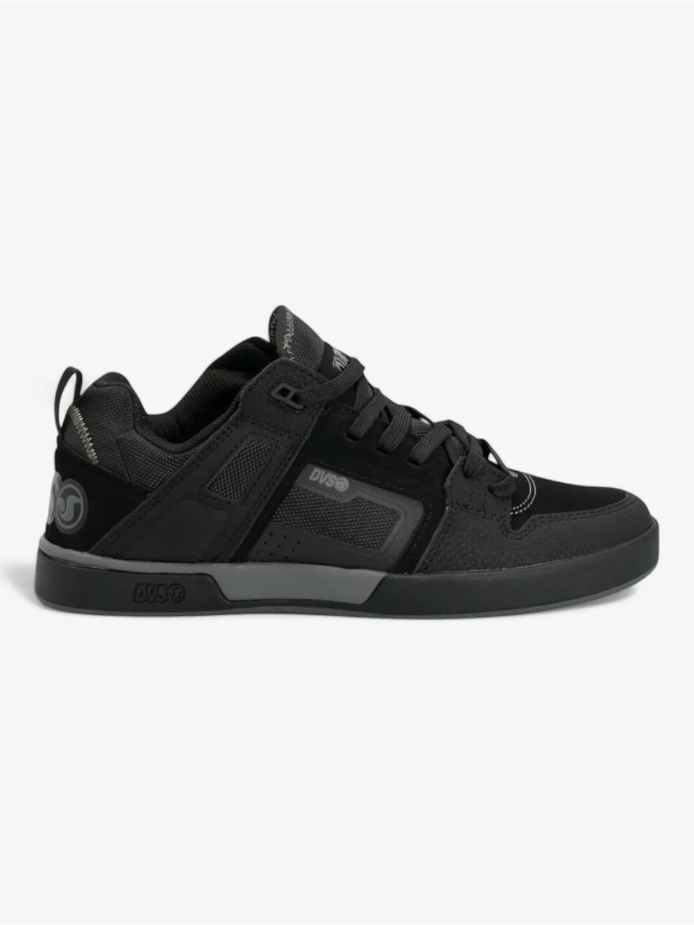 Size 10.5 Mens DVS Comanche LT Men’s Black Skate Shoes DVF0001249-001